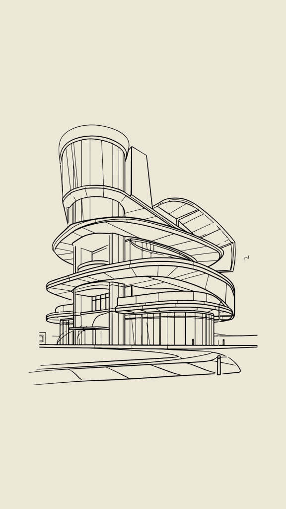 Architectural Concept Sketch
